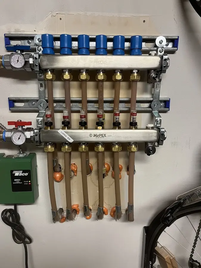 Plumber performing Water Heater Repair at a residential property in Amberley